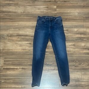 American Eagle Outfitters Dark Blue Skinny Jeans